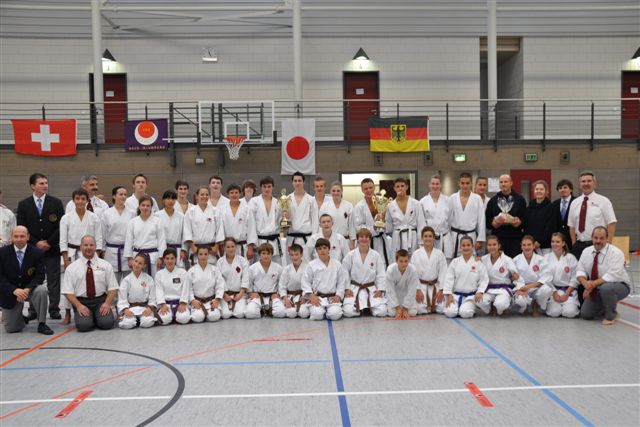 Vergleichskampf Karate Nachwuchs